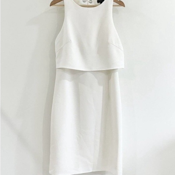 Rag & Bone Eliza Popover Tank Dress Ivory Medium - Picture 3 of 14